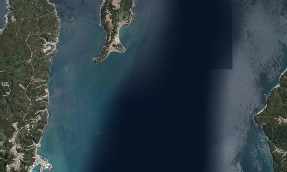 Flyfoto av Bahia Concepcion