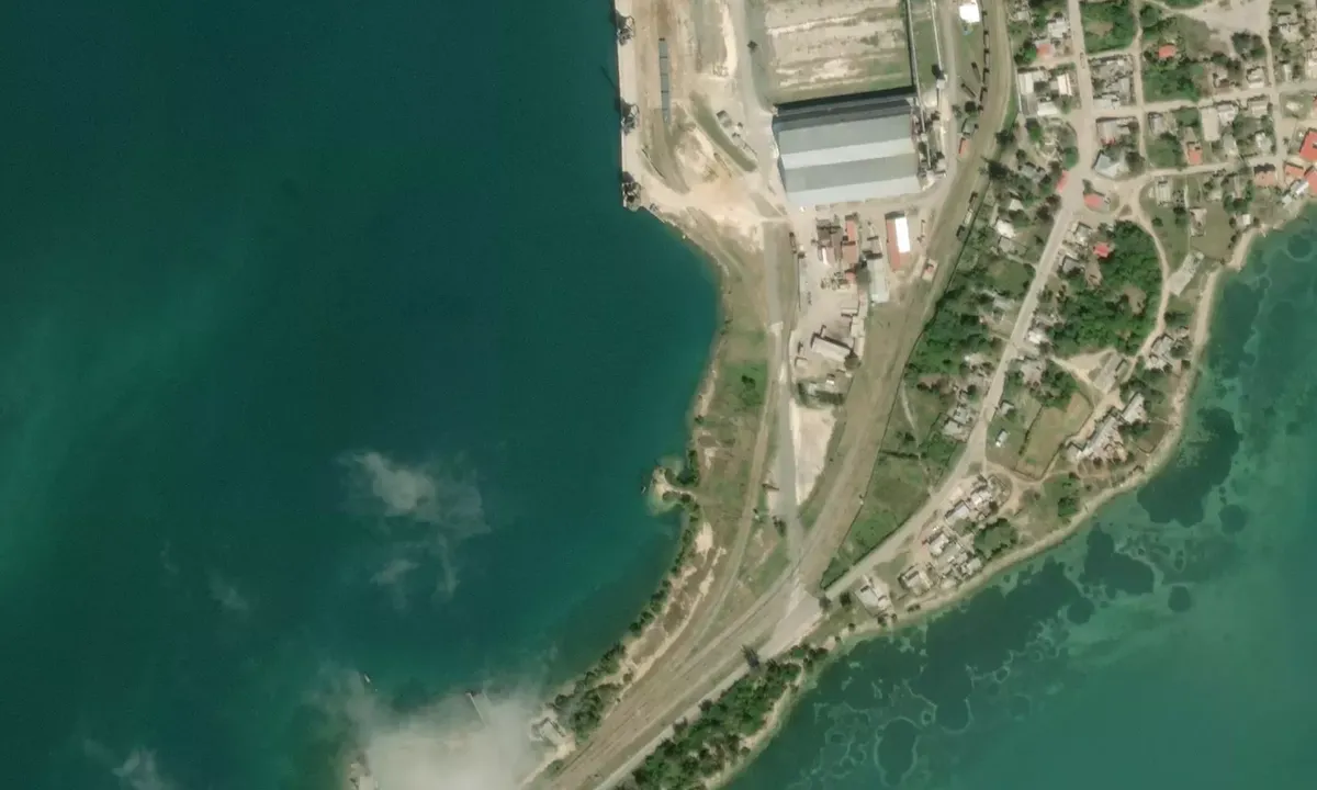 Satelite image of Bahia de Puerto Padre
