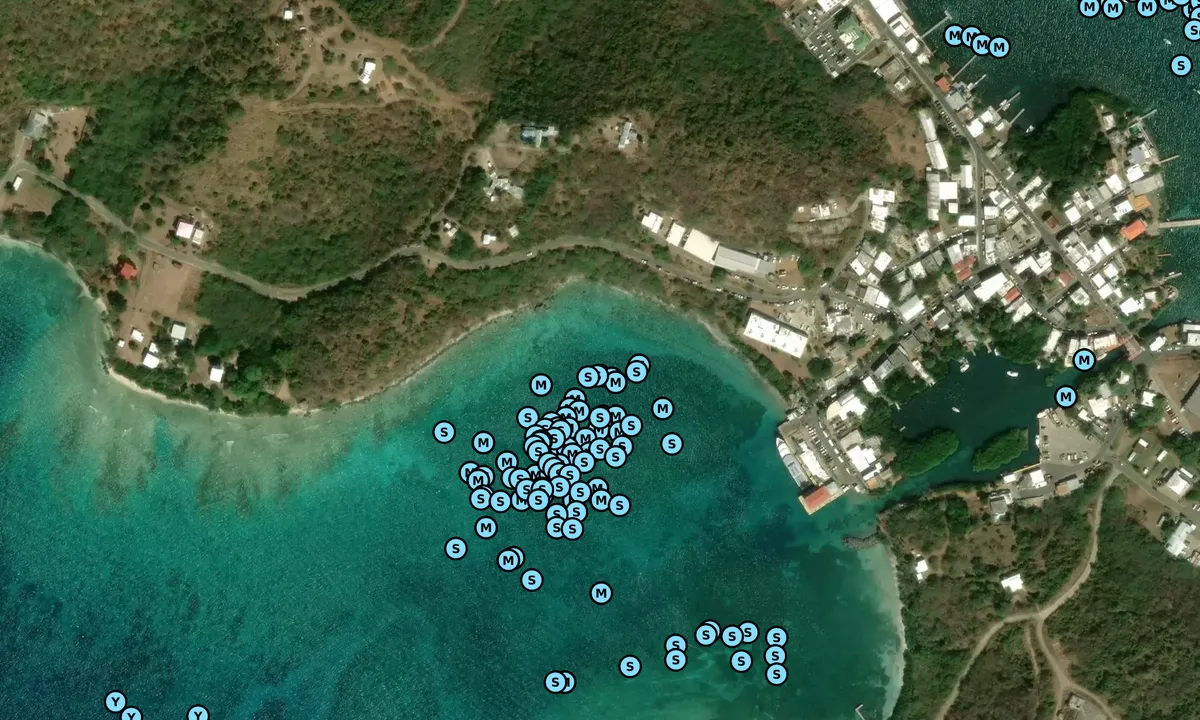 Satelite image of Bahia de Sardinas - Playa Sardinas I