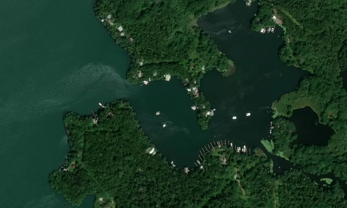 Satelite image of Bahia de Tejano