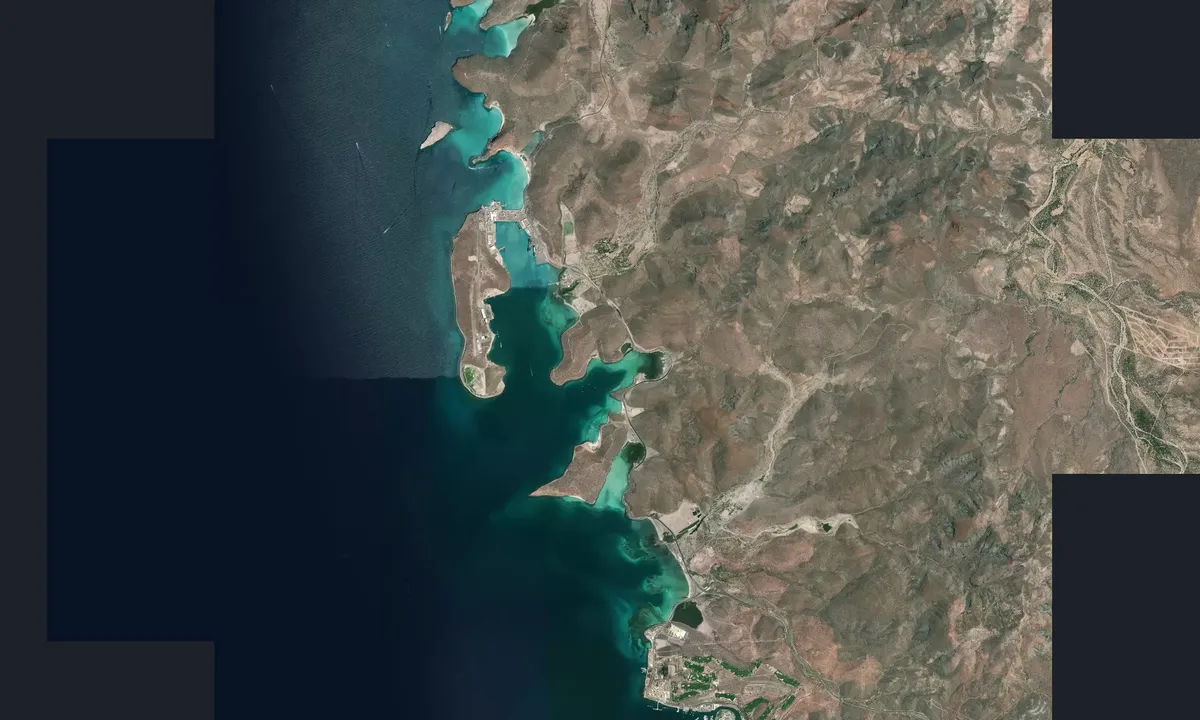 Flyfoto av Bahia Falsa