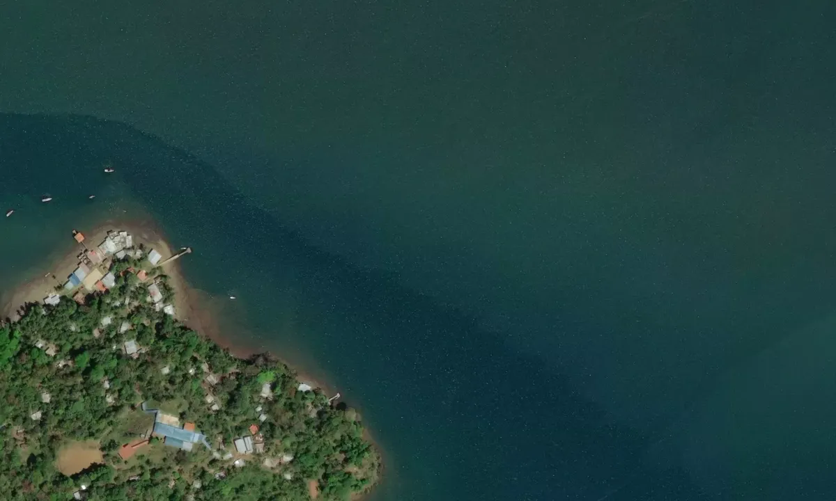 Satelite image of Bahia Honda - Town