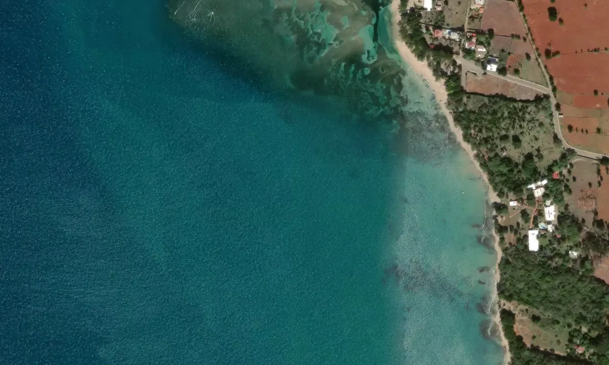 Satelite image of Bahia Isabela