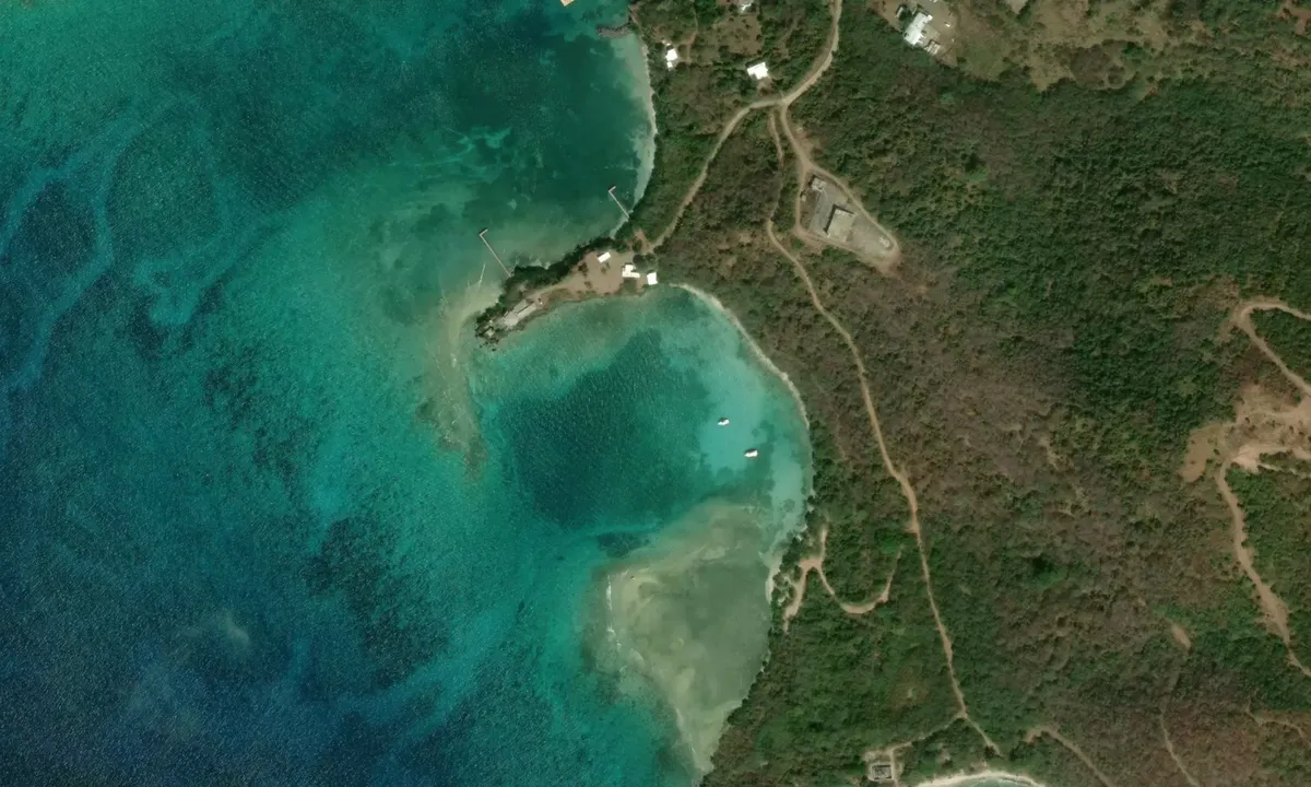 Flyfoto av Bahia Linda