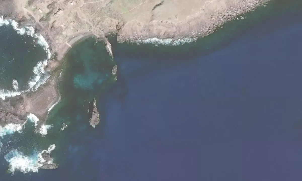 Satelite image of Bahia Melpomene