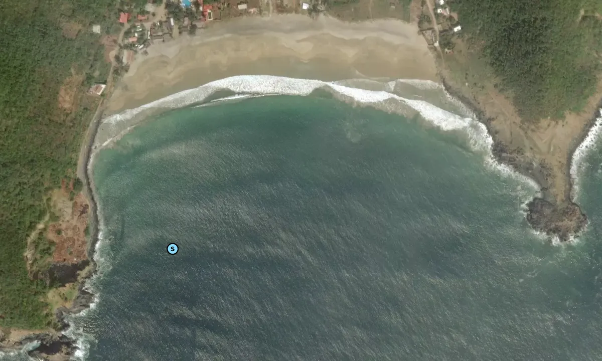 Satelite image of Bahia Papanoa