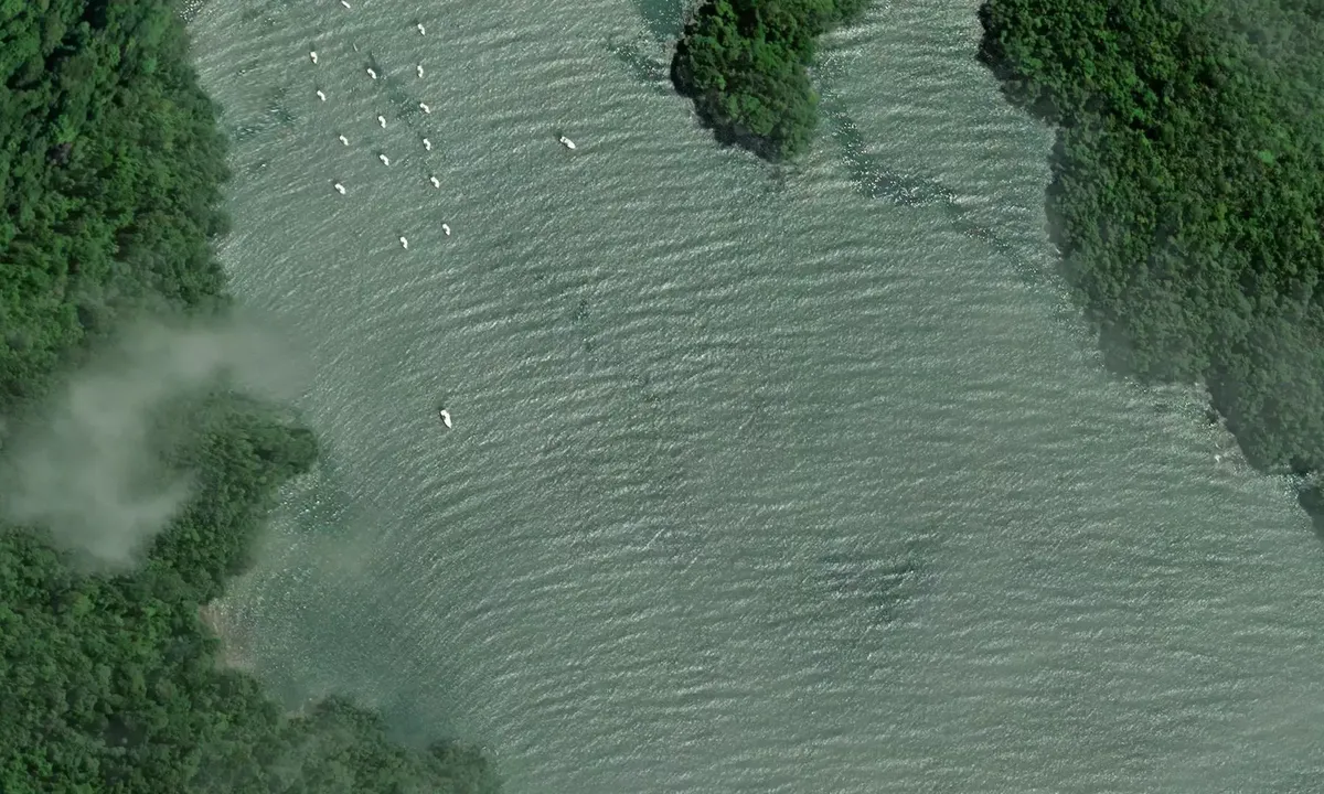 Satelite image of Bahia Pinas