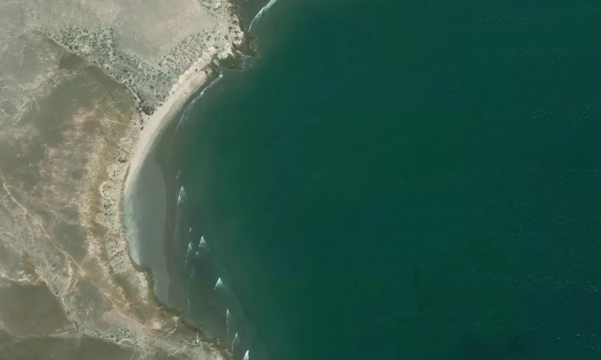 Satelite image of Bahia Playa Maria