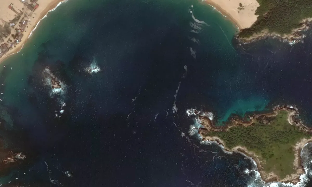Satelite image of Bahía San Agustín
