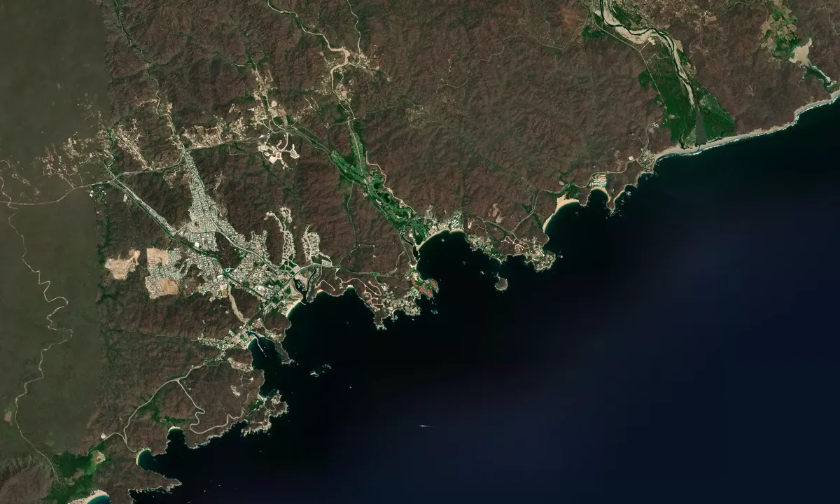 Flyfoto av Bahia Tangolunda
