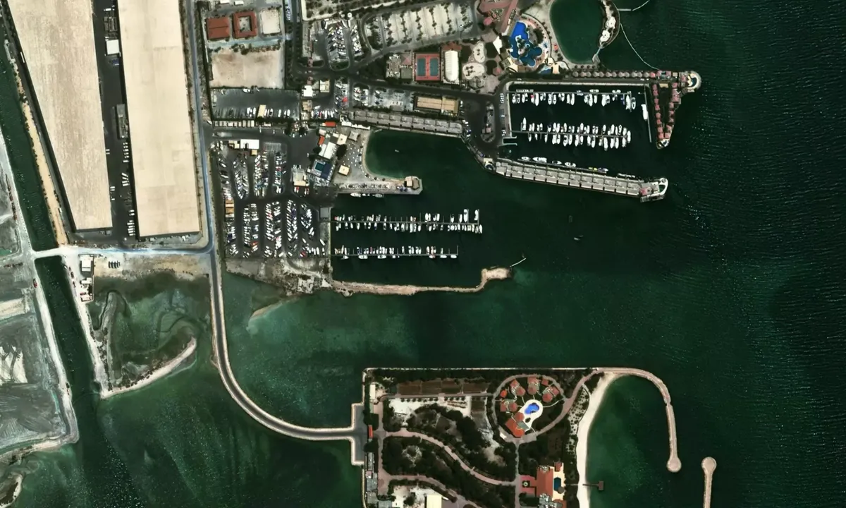 Flyfoto av Bahrain Yacht Club