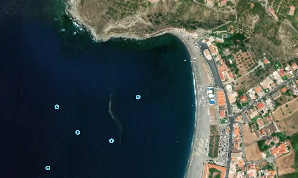Satelite image of Baia del Tono