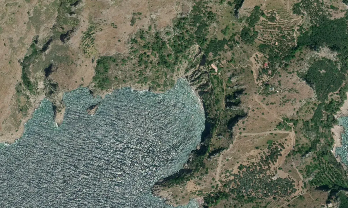 Flyfoto av Baia di Leranto