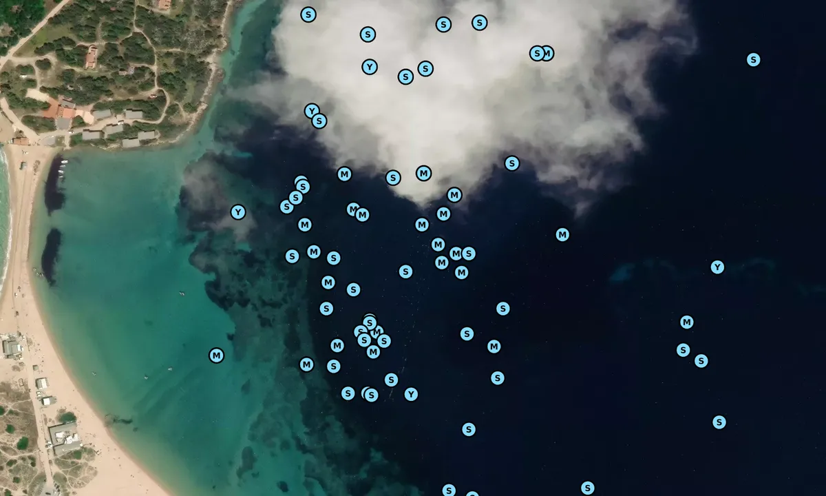 Satelite image of Baia Di Porto Pollo