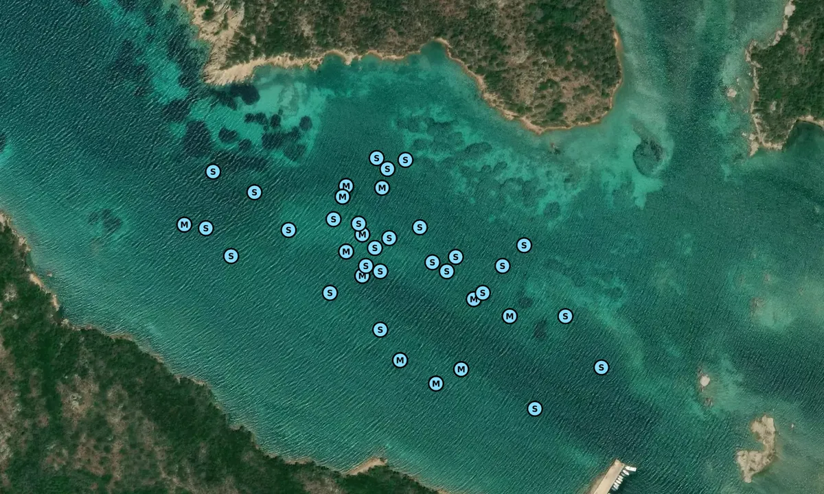 Satelite image of Baia di Stagnali