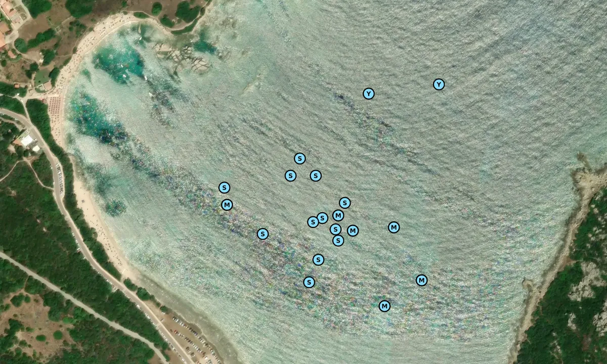 Satelite image of Baia Reparata