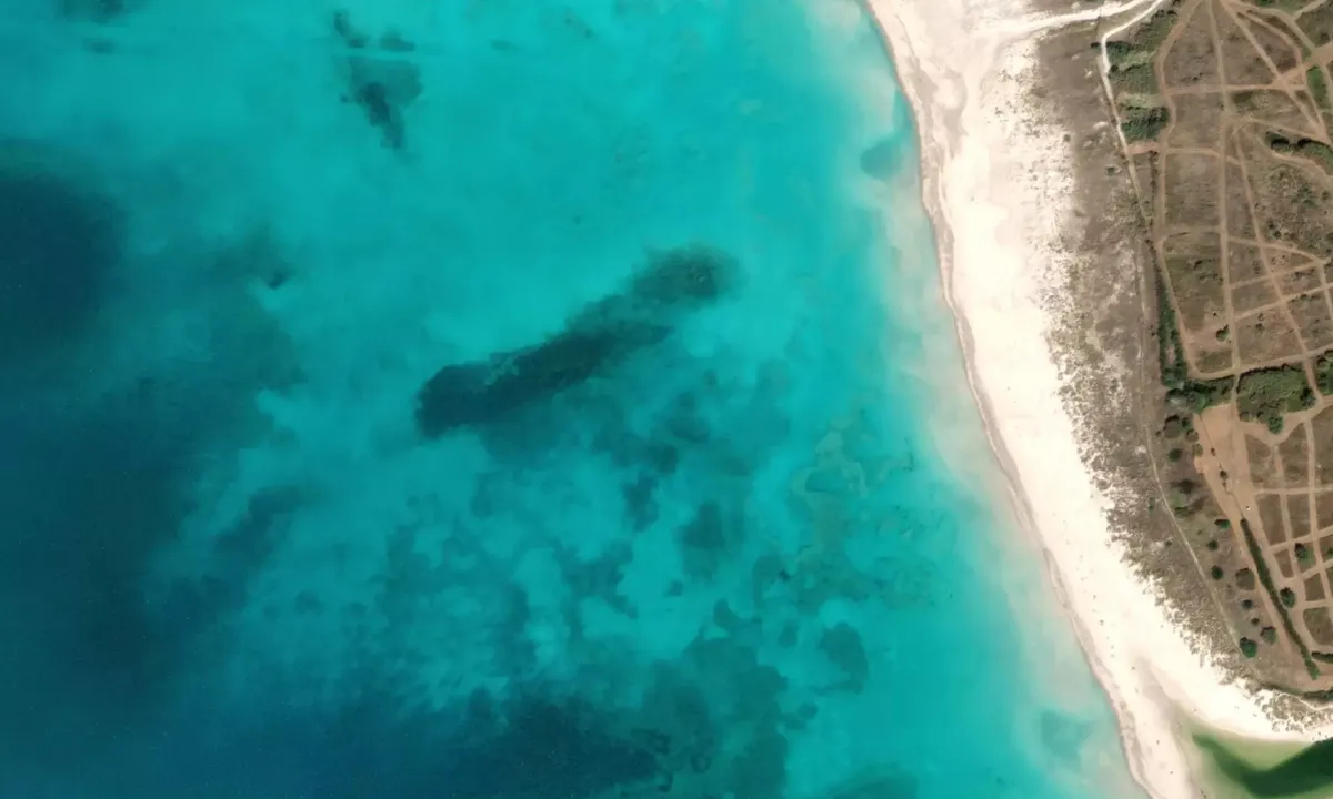 Flyfoto av Baia Solvay