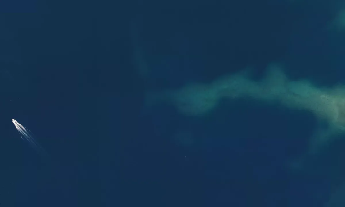 Flyfoto av Baie de Fort de France