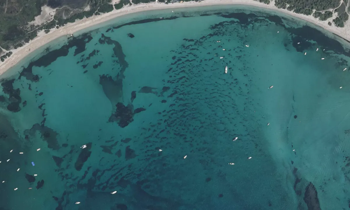 Flyfoto av Baie de San Ciprianu Nord