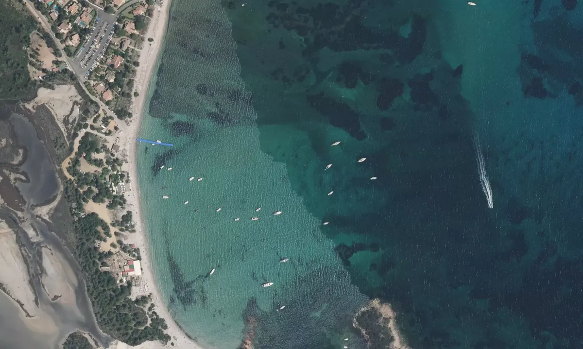 Flyfoto av Baie de San Ciprianu Sud