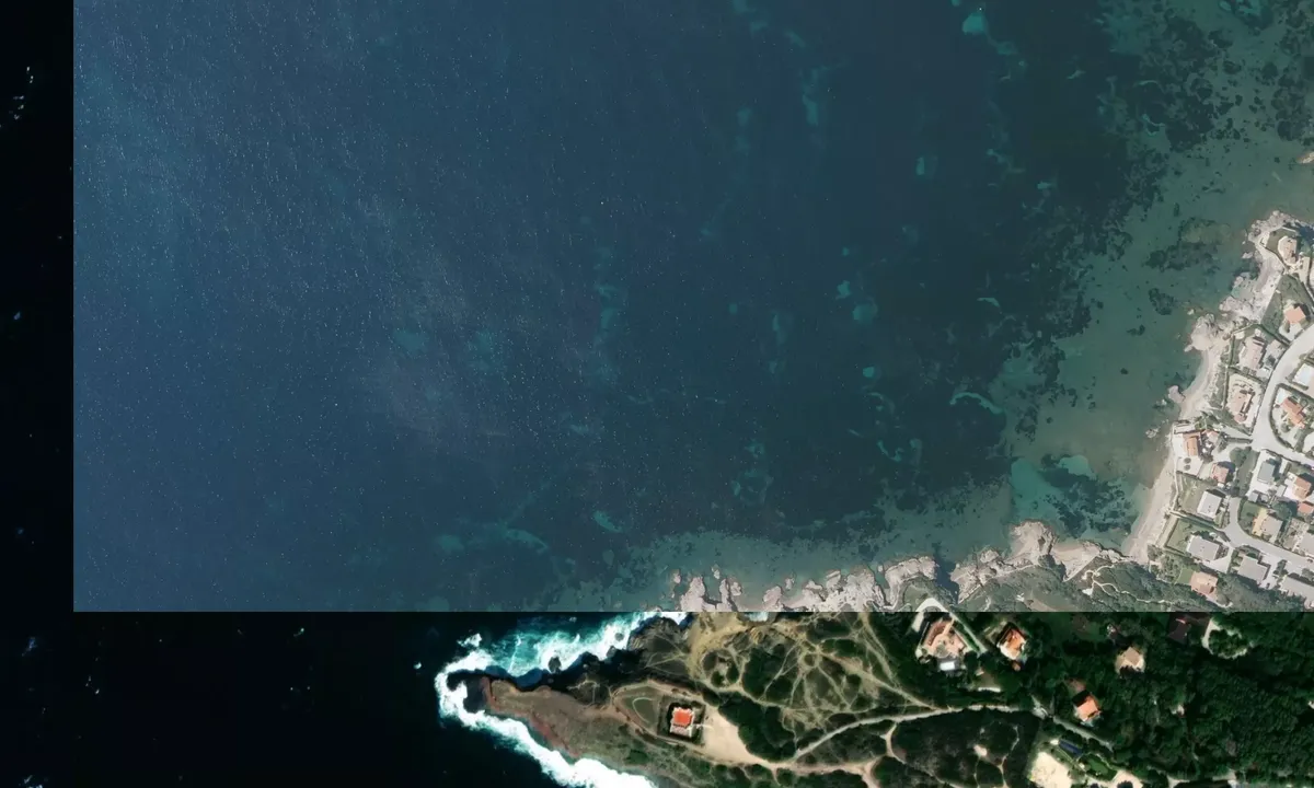 Flyfoto av Baie de Sanary - Pointe Nègre