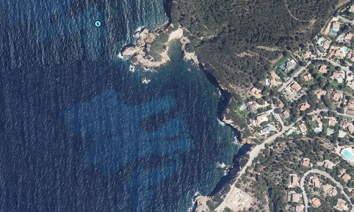 Satelite image of Baie des Nations