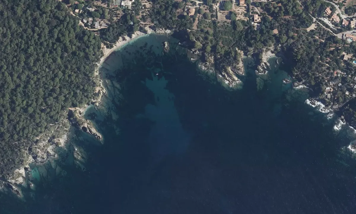 Satelite image of Baie du Rabat