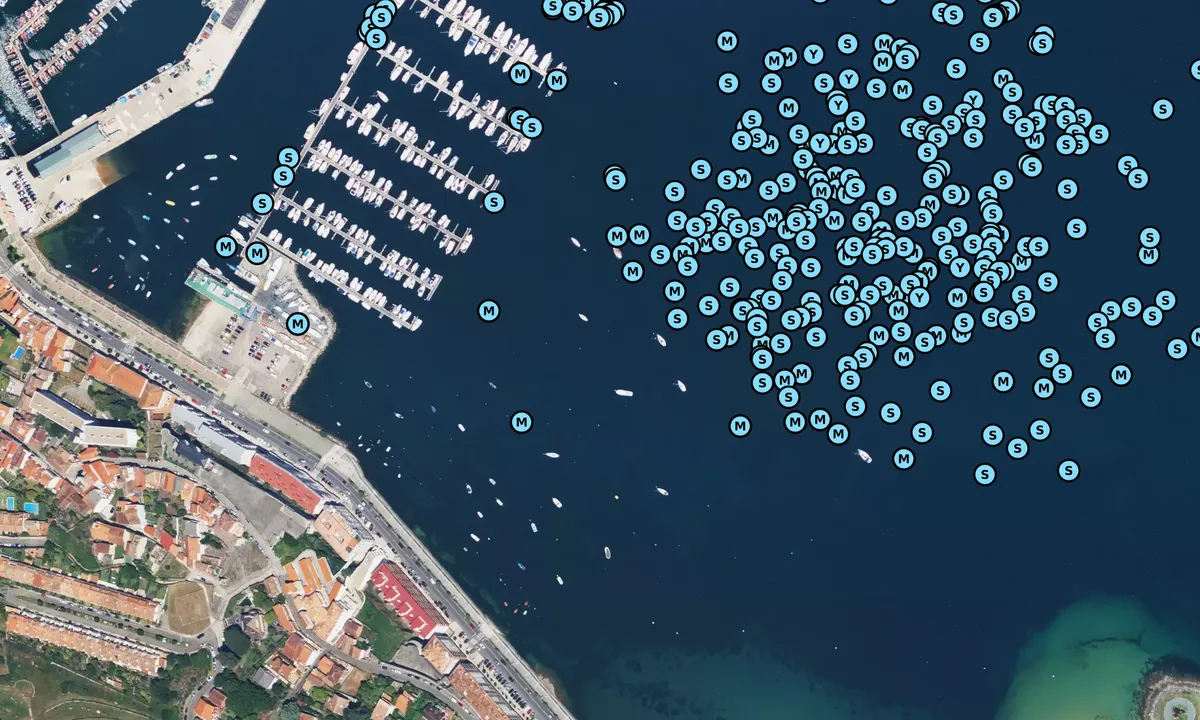 Satelite image of Baiona