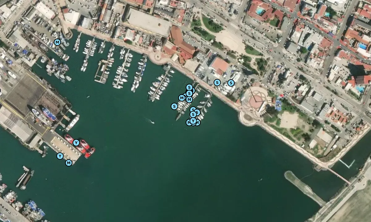 Satelite image of Baja Naval