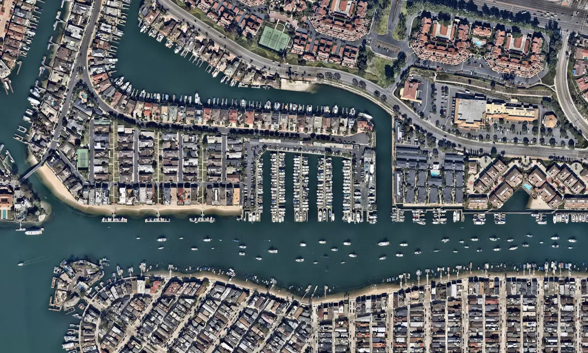 Flyfoto av Balboa Basin Yacht Club