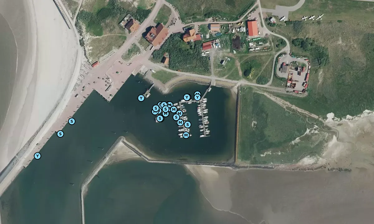 Satelite image of Baltrum