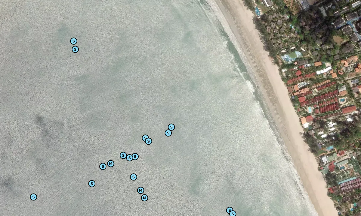 Satelite image of Ban Saladan