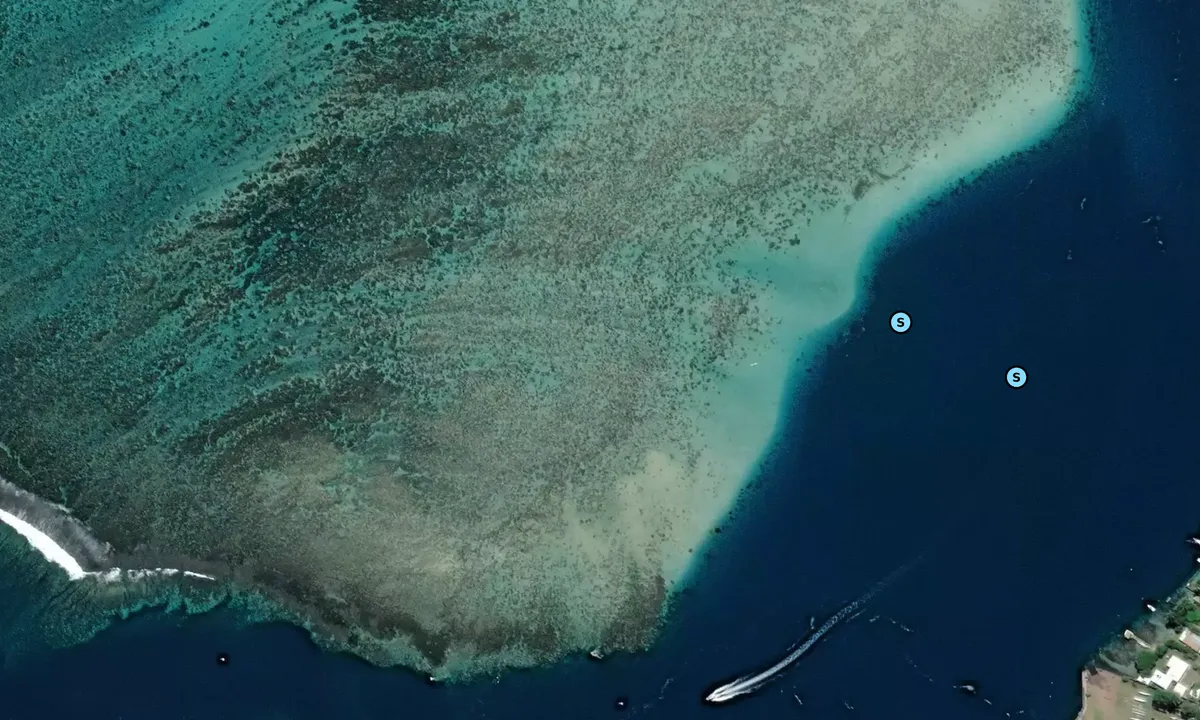 Satelite image of Banc de sable