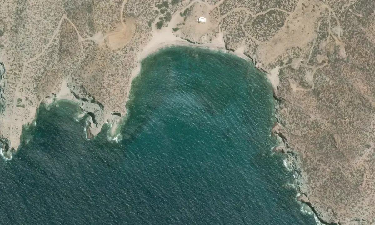 Satelite image of Bandito Cove