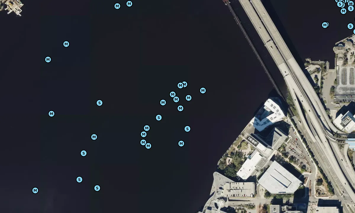 Satelite image of Baptist Hospital