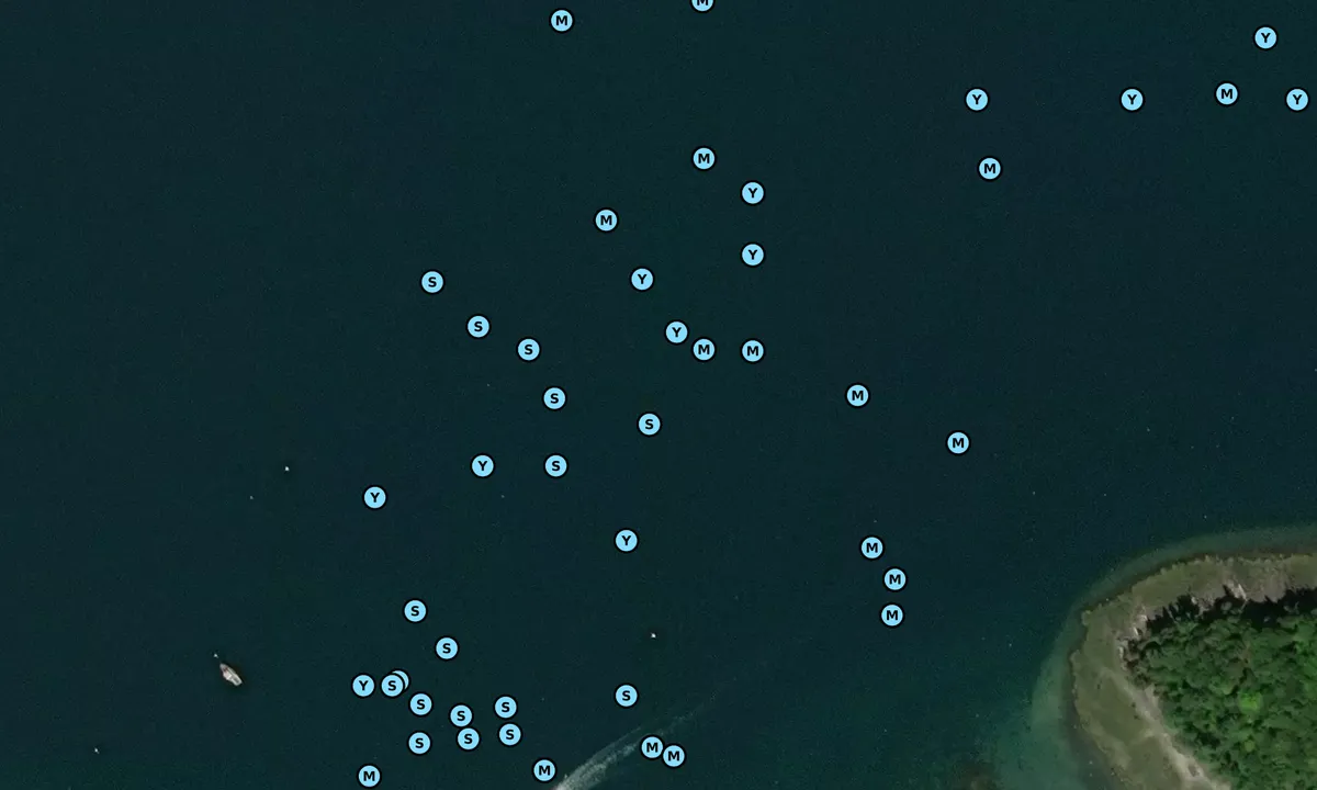 Satelite image of Bar Island