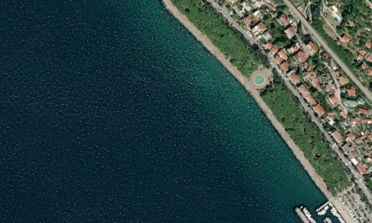Satelite image of Barcola