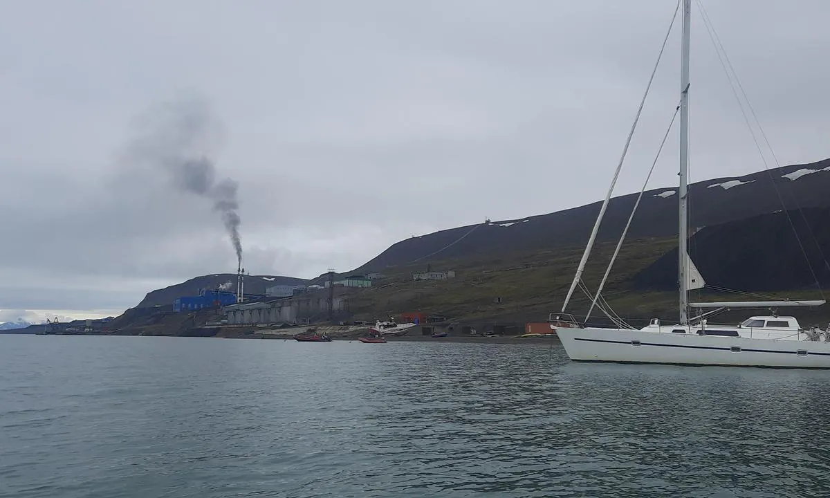 Barentsburg ankringsplass
