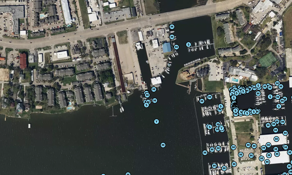 Satelite image of Barge 295