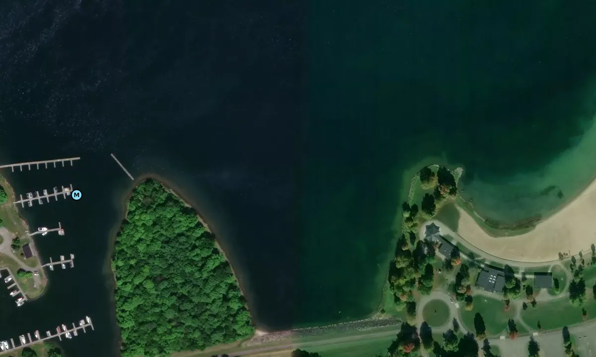 Satelite image of Barnhart Park