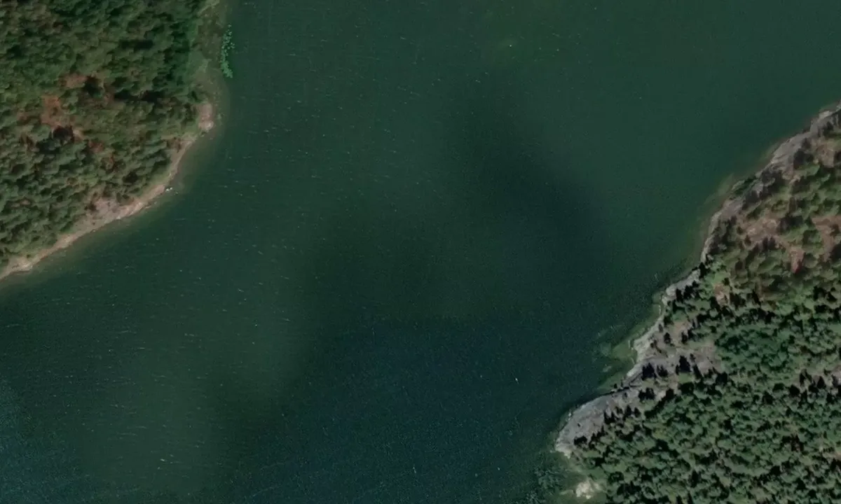 Satelite image of Bärön