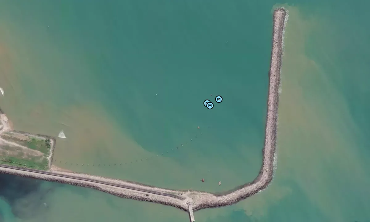 Satelite image of Barra Do Riachio