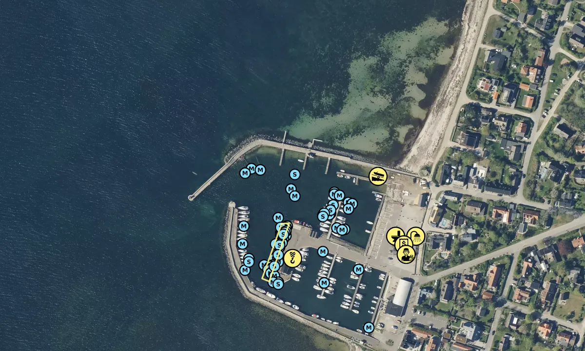 Satelite image of Barsebäckshamn