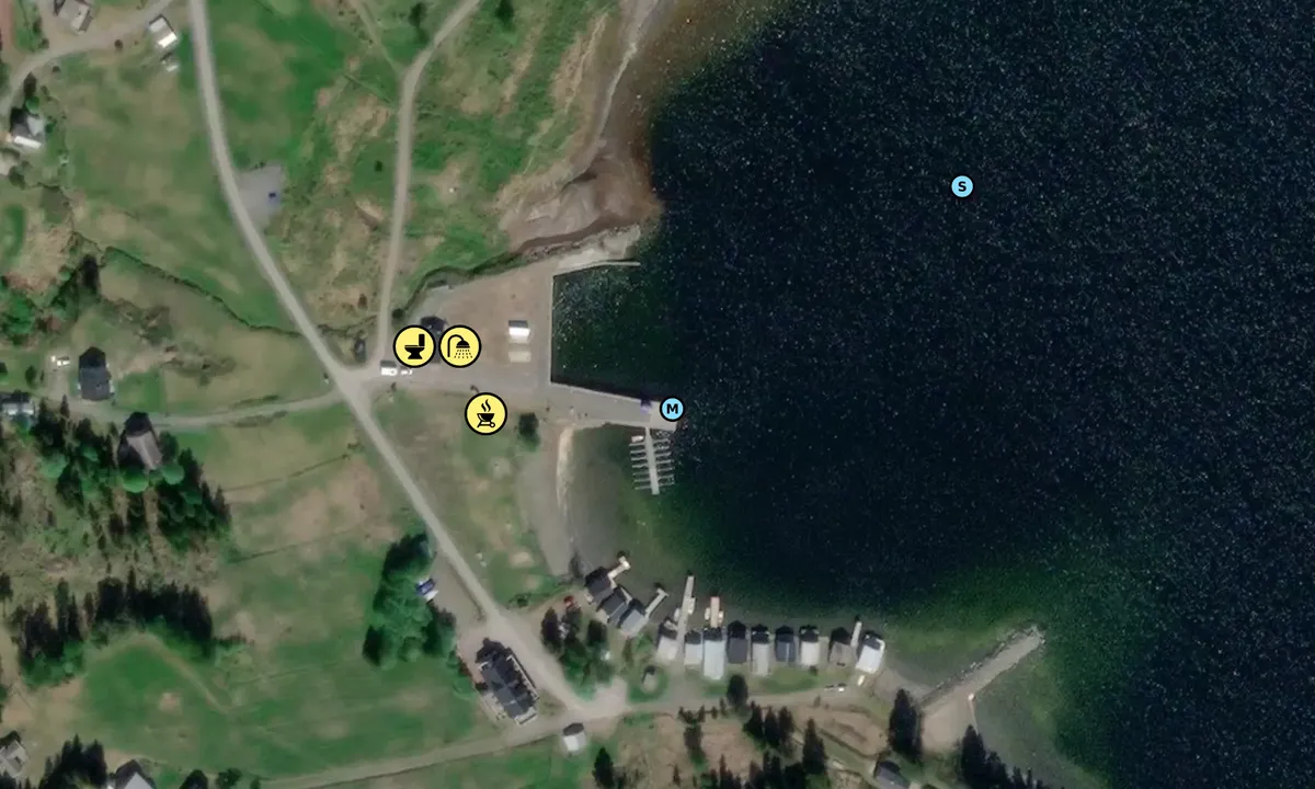 Satelite image of Barsta Hamn