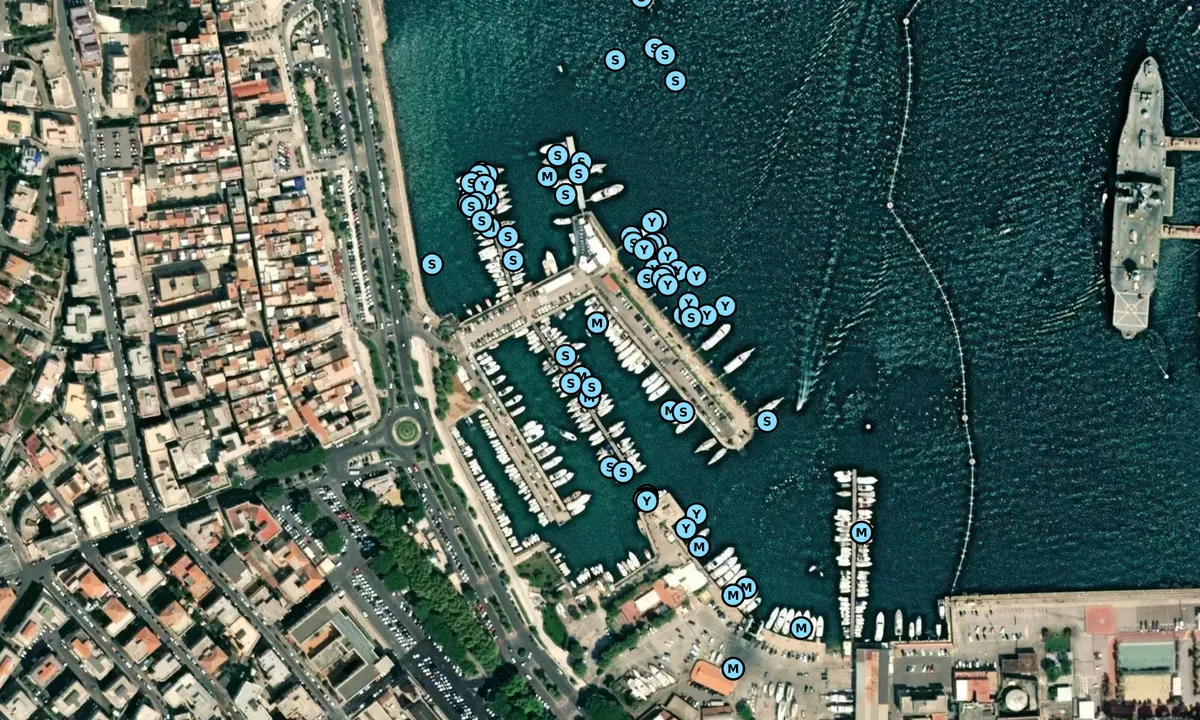 Satelite image of Base Nautica Flavio Gioia - Gaeta