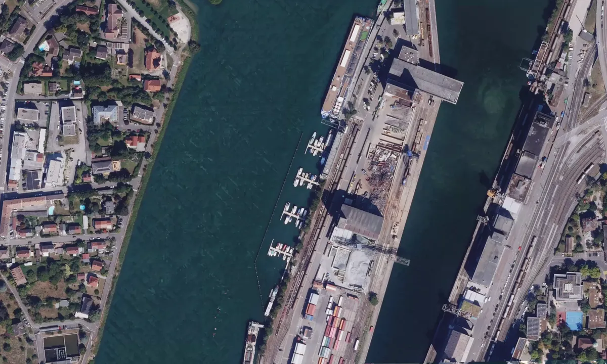 Satelite image of Basel Regioport AG
