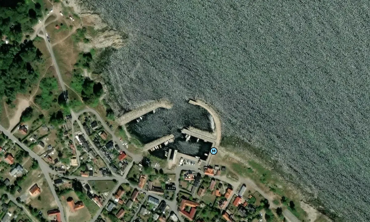 Satelite image of Baskemölla