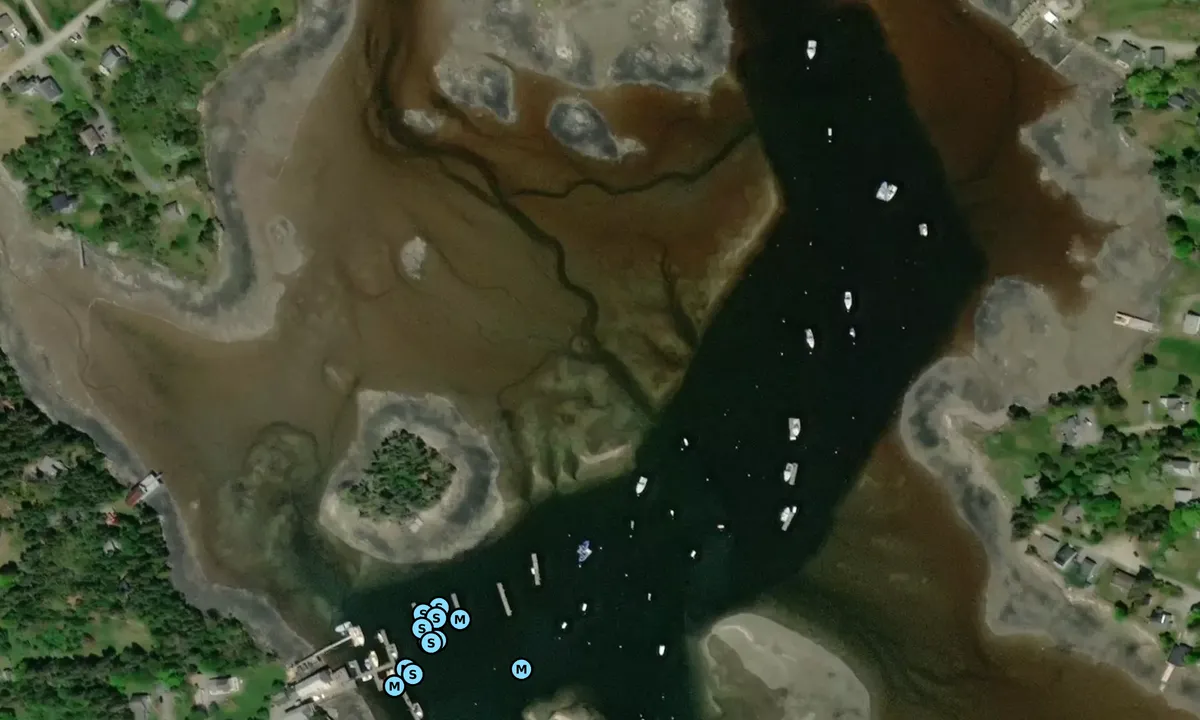 Satelite image of Bass Harbor - Inner