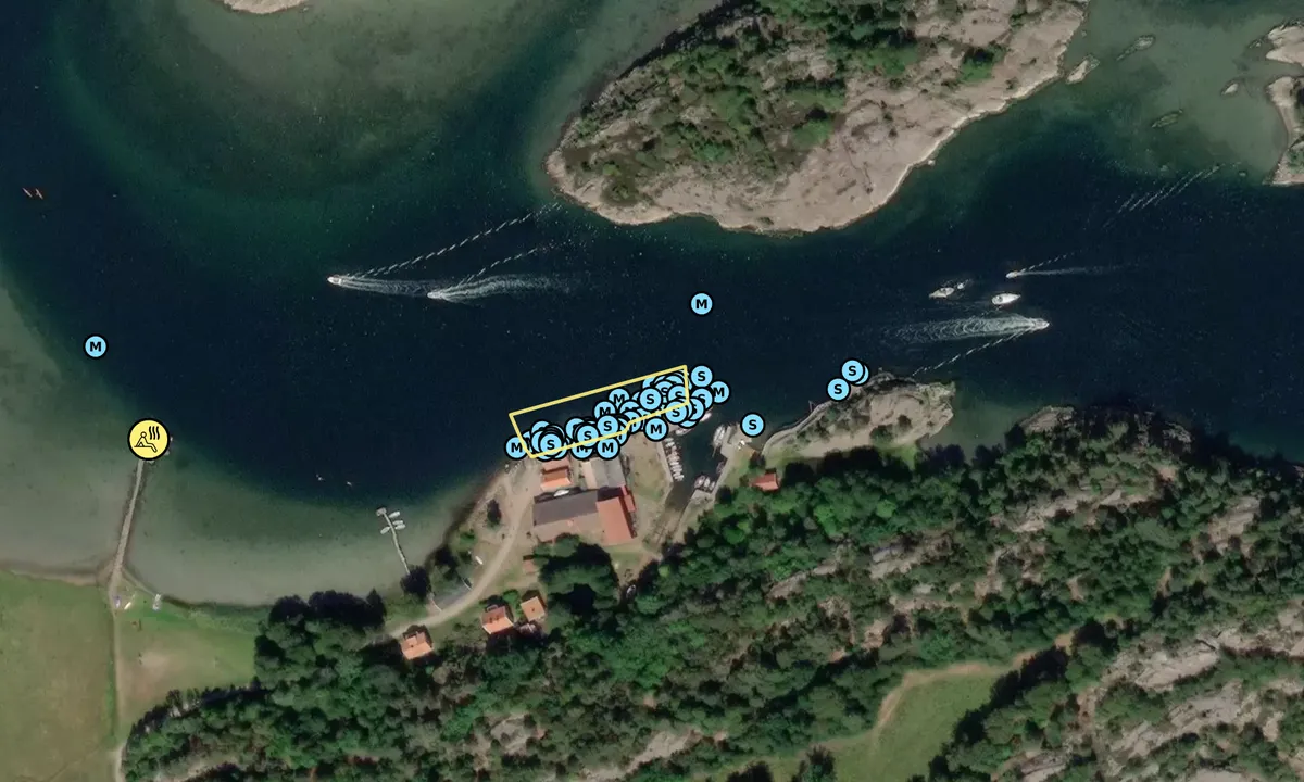 Satelite image of Bassholmen