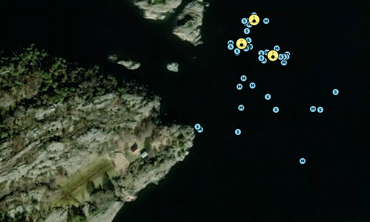 Satelite image of Bassholmen - Uddevalla